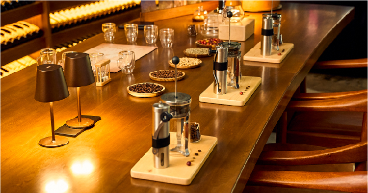 Coffee tasting
